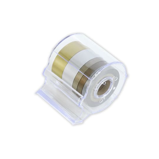 12 Pack: Metallic Crafting Washi Tape & Dispenser Set by Recollections™